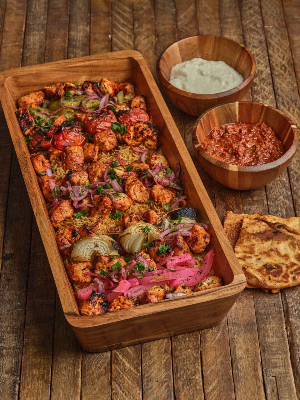 Halal Family Meal Platters Kilo Shish Taouk Styled
